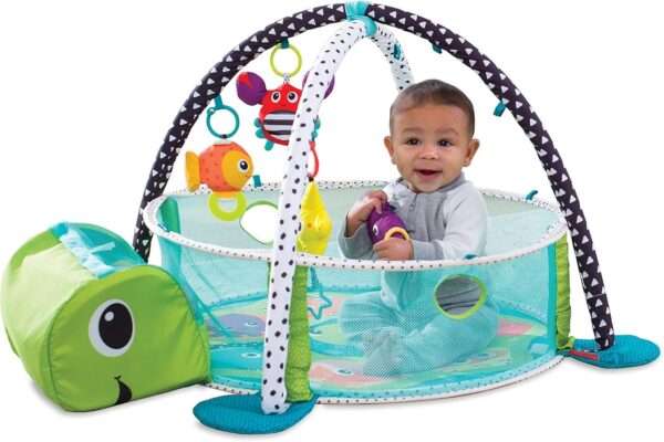 GROW-WITH-ME ACTIVITY GYM & BALL PIT , PLAY MAT