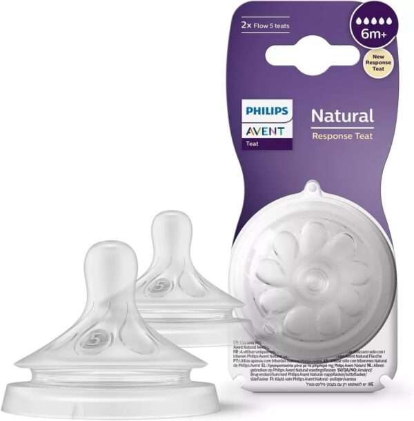 Phillips Avent Natural Baby Bottle Nipple 6m+